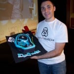 Ismael con su tarta